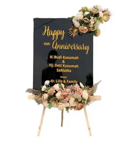 Papan Bunga Akrilik Tanjung Balai Kota Iv