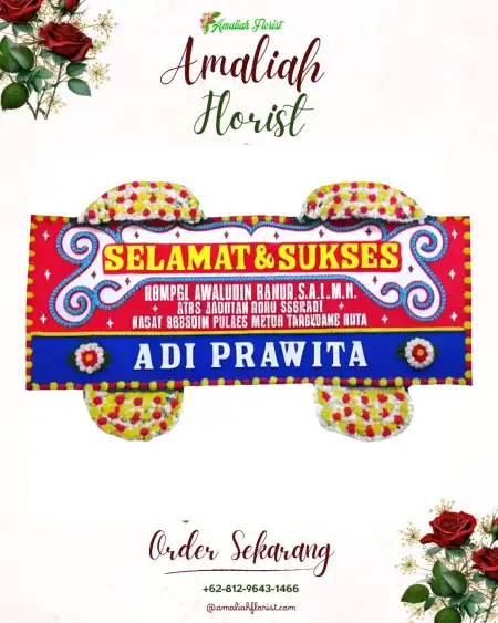 Papan Bunga Ucapan Selamat Tanjung Balai Kota Iv
