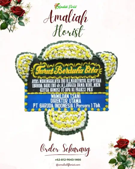 Papan Bunga Duka Tanjung Balai Kota Iv